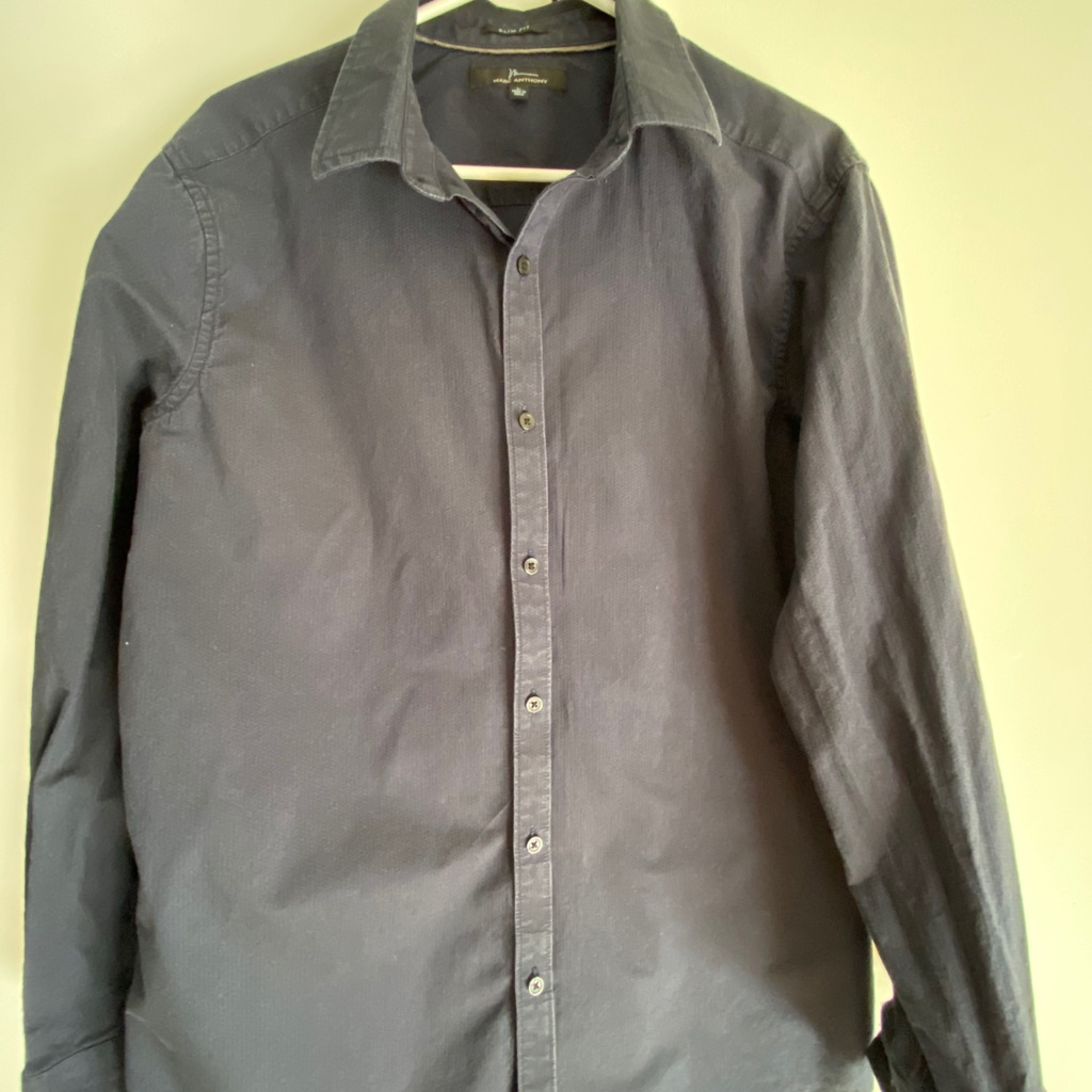 Marc Anthony Gray Button Down